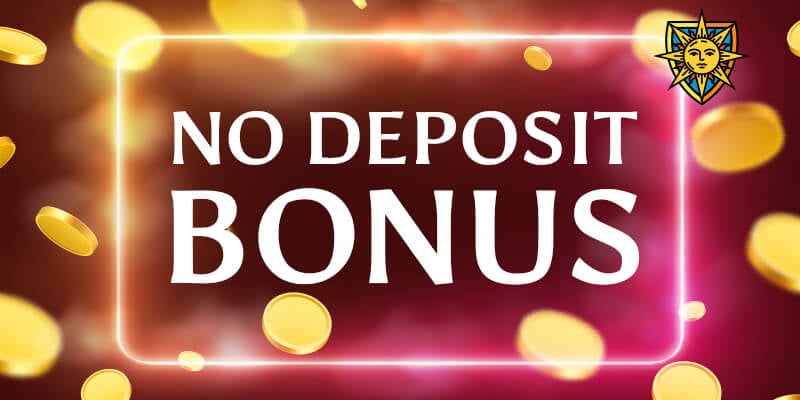 Grafische weergave van een No Deposit Bonus met munten en gratis spins op een mobiel scherm