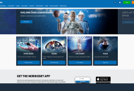 Nordicbet Homepage 2 Desktop Device View 