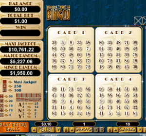 Online Bingo Screenshot