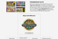 phoenician casino progressive slots page desktop view