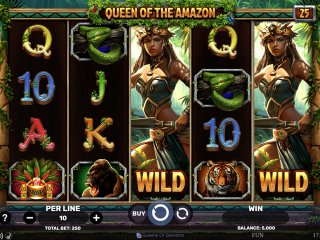 Spinomenal debuts Queen of the Amazon slot