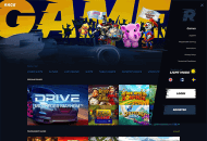 racecasino homepage desktop