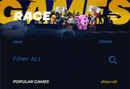 racecasino homepage full mobile