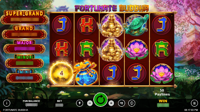 fortunate buddha by real time gaming 