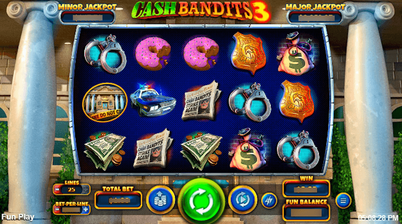 cash bandits 3 by realtime gaming