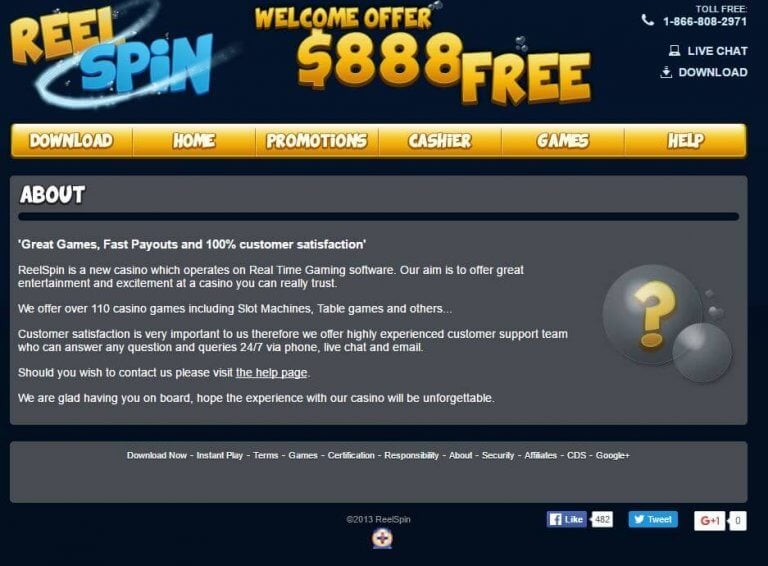 Reel Spin Casino Reel Spin Casino