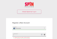 spin palace registration