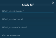 spinfinity registration screenshot desktop