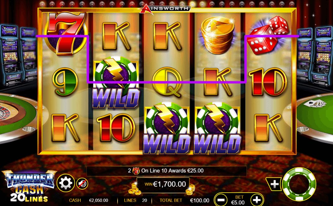 Thunder cash slot-x17win