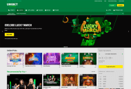 Unibet Homepage Desktop Device View 