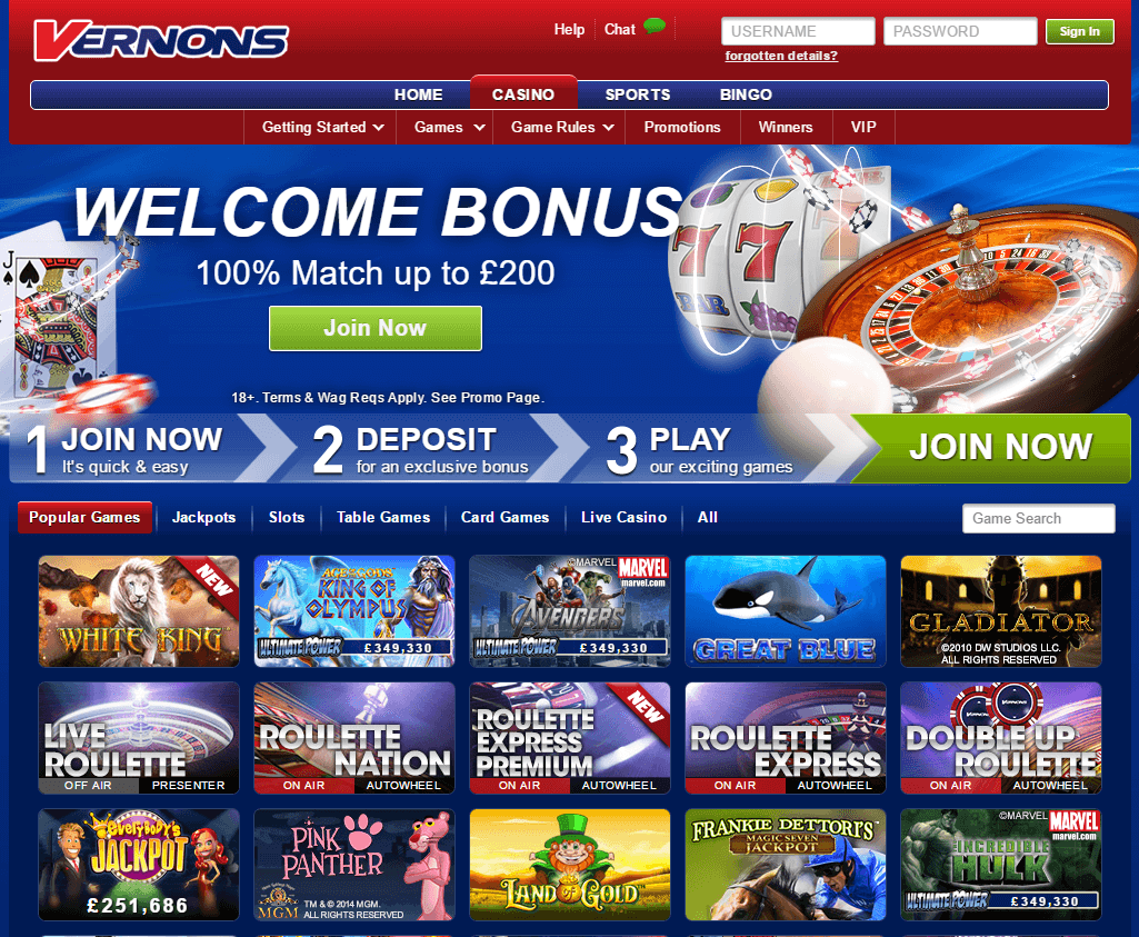 Vernons Casino Vernons Casino