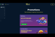 winz.io promotions desktop view
